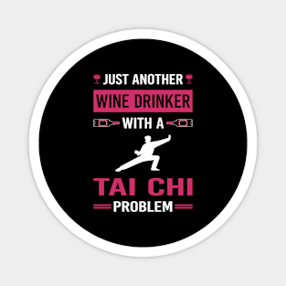 Wine Drinker Tai Chi Magnet